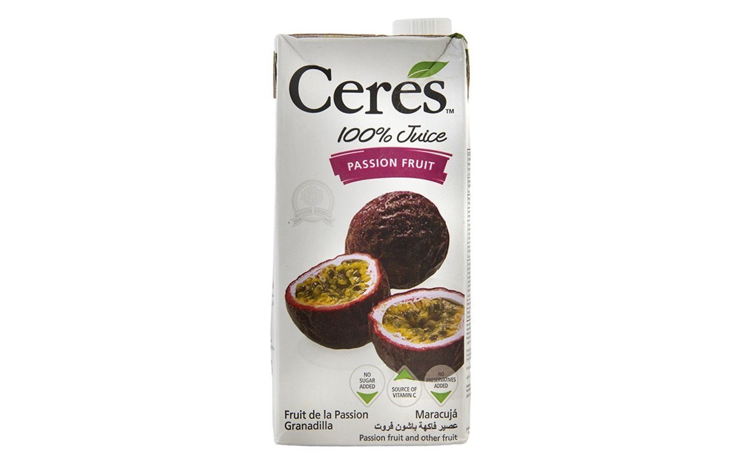 Ceres 100% Juice Passion Fruit    Pack  1 litre